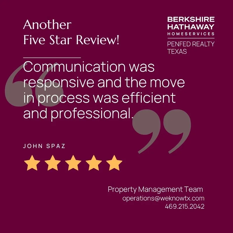 Berkshire Hathaway HomeServices PenFed Realty Texas Property Management